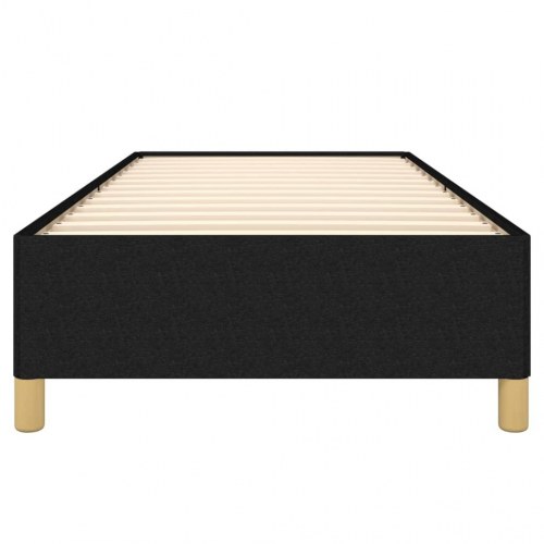 Sengeramme uden madras 90x190 cm stof sort