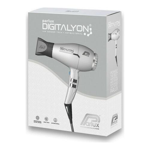 Hårtørrer Parlux Digitalyon 2400 W Ionisk Sølvfarvet