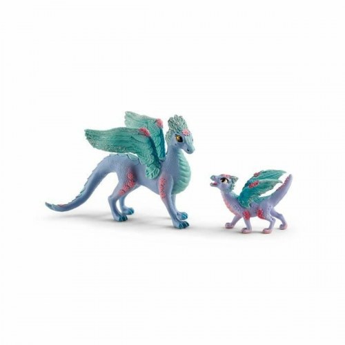 Actionfigur Schleich bayala Flower Dragon med unge
