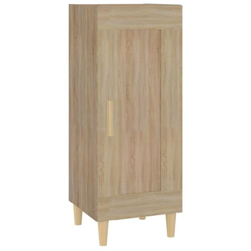 Skænk 34,5x34x90 cm konstrueret træ sonoma-eg