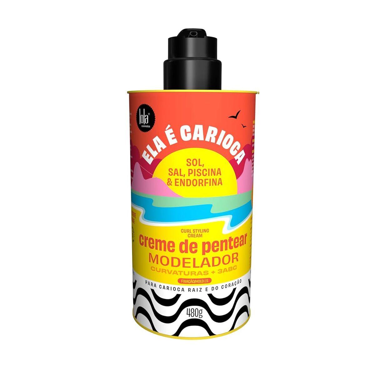 Hårstylingcreme til krøller Lola Cosmetics Ela É Carioca 3ABC 480 g billede
