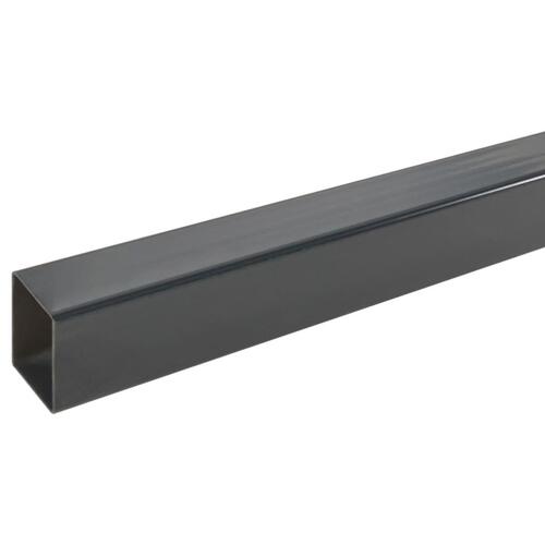 Stolper til havehegn 20 stk. 220 cm stål grå