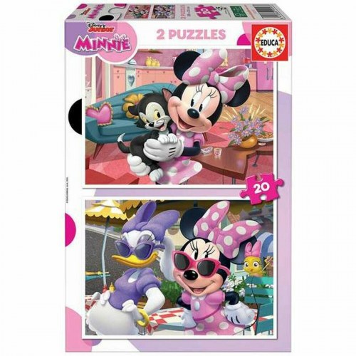 Puslespil Disney Minnie - Educa 2 x 20 brikker