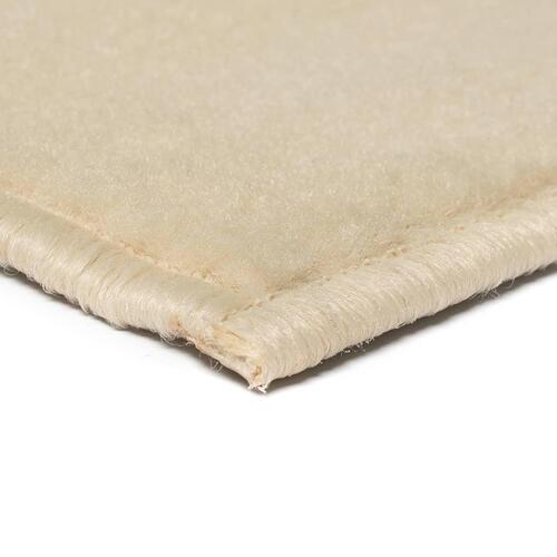 Moderne tæppe zebradesign 80 x 150 cm beige/sort