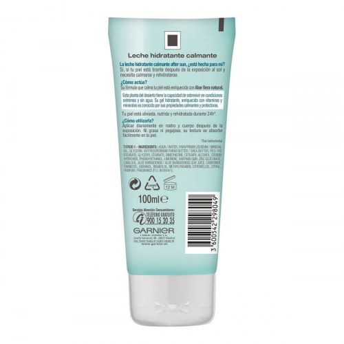 Aftersun kropsmælk Garnier Ambre Solaire 100 ml beroligende