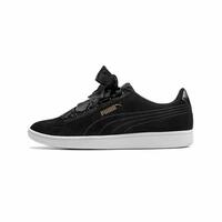 Sportssneakers til damer Puma Vikky Ribbon SD Sort 38