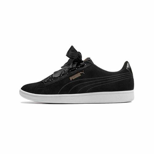 Sportssneakers til damer Puma Vikky Ribbon SD Sort 38