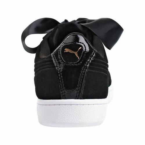 Sportssneakers til damer Puma Vikky Ribbon SD Sort 38