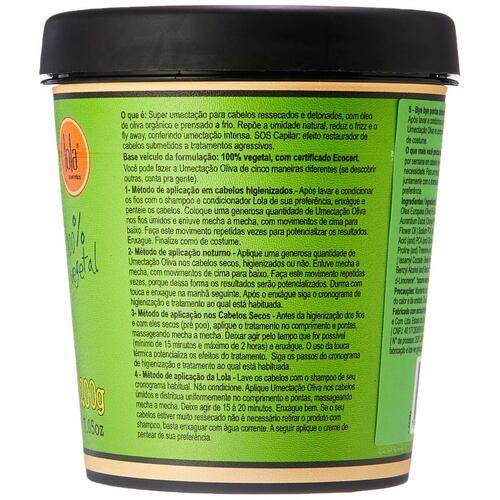 Hårmaske Lola Cosmetics Olive 200 g