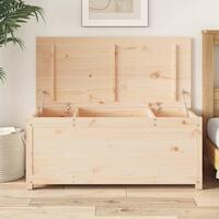 Opbevaringskasse 110x50x45,5 cm massivt fyrretræ