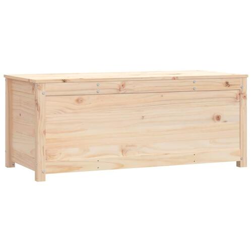 Opbevaringskasse 110x50x45,5 cm massivt fyrretræ