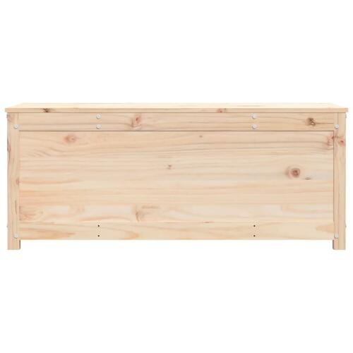 Opbevaringskasse 110x50x45,5 cm massivt fyrretræ