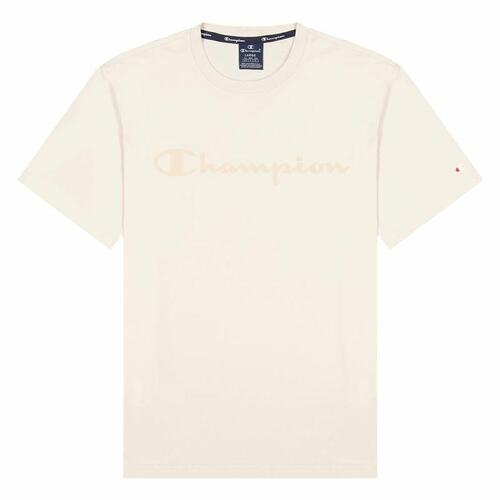 Kortærmet T-shirt Champion Crewneck T-Shirt M Beige L