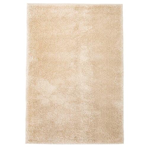 Shaggy tæppe 120 x 170 cm beige