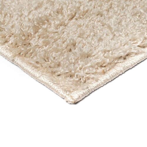Shaggy tæppe 120 x 170 cm beige