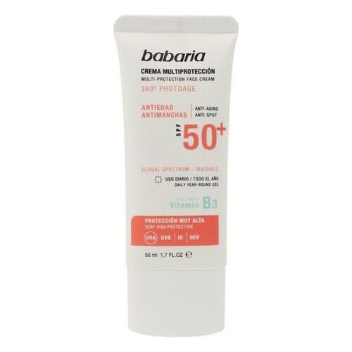 Solcreme som forebygger brune pletter Multi-Protection Babaria Solar Multiproteccion SPF 50+ 50 ml