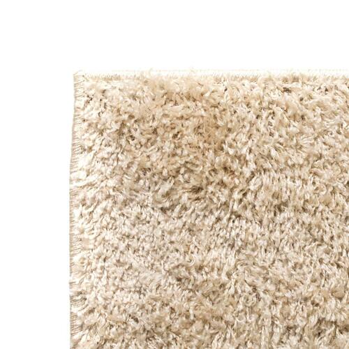 Shaggy tæppe 160 x 230 cm beige