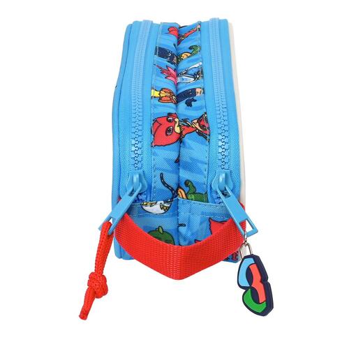 Dobbelt carry-all PJ Masks Blå 21 x 8 x 6 cm