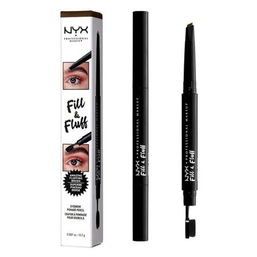 Make-up til Øjenbryn Fill & Fluff NYX (15 g) black 15 gr