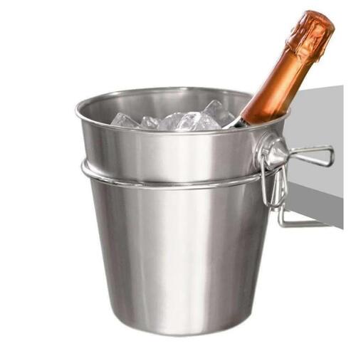 Excellent Houseware champagnekøler med holder 3 dele rustfrit stål