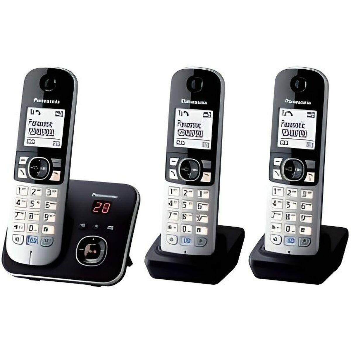 Fastnettelefon Panasonic Corp. KX-TG6823 Sort