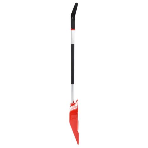 Sneskovl 136 cm aluminium rød