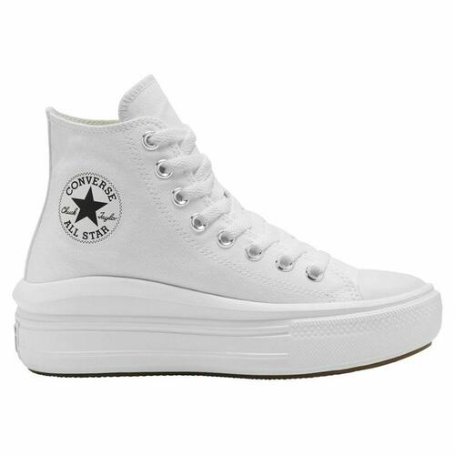 Kvinde Casual Sneakers Chuck Taylor All Star Converse Move W Hvid 40 (OUTLET A+)