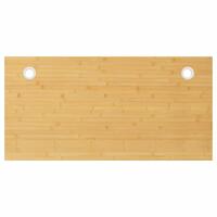 Bordplade til skrivebord 110x55x4 cm bambus