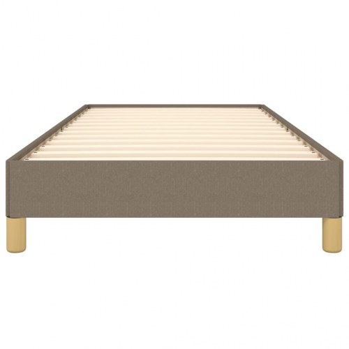 Sengeramme uden madras 80×200 cm - stof, gråbrun