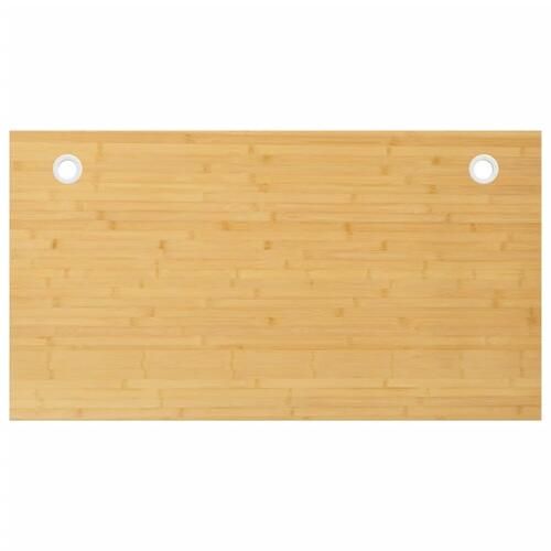 Bordplade til skrivebord 100x60x4 cm bambus