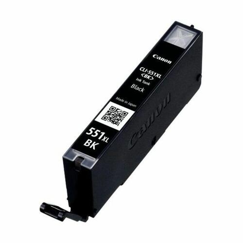 Kompatibel blækpatron Canon CLI-551BK XL IP7250/MG5450 Sort