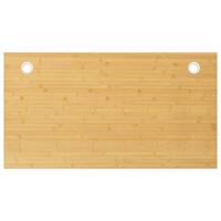 Bordplade til skrivebord 110x60x2,5 cm bambus