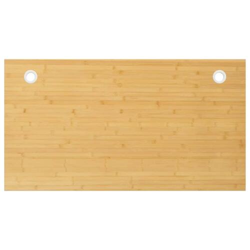 Bordplade til skrivebord 110x60x2,5 cm bambus