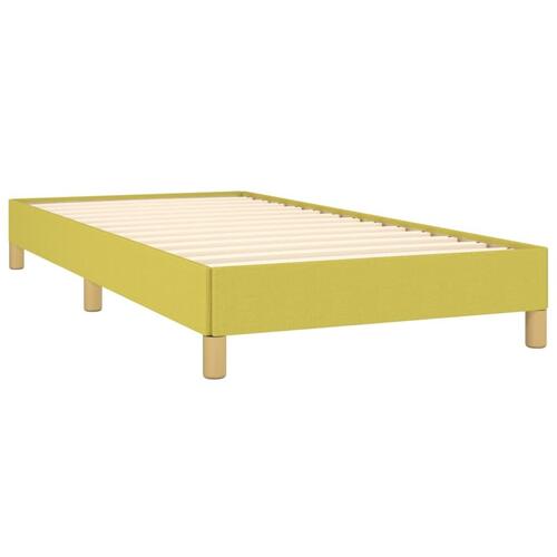 Sengeramme 80x200 cm stof grøn