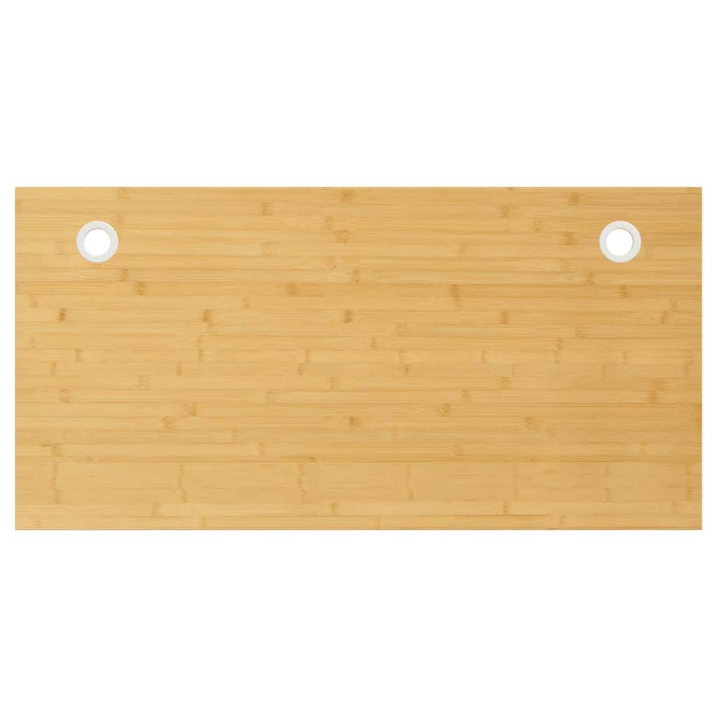 Bordplade til skrivebord 100x50x4 cm bambus