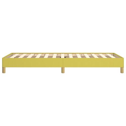 Sengeramme 80x200 cm stof grøn