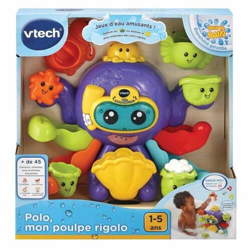 Spil til Badeværelset Vtech Baby Polo, My Funny Octopus akvatisk