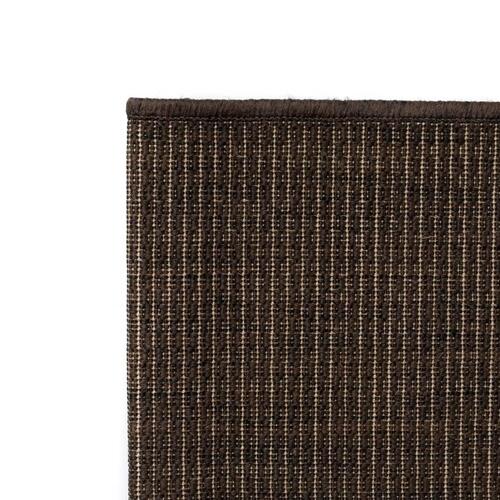 Tæppe sisallook indendørs/udendørs 120 x 170 cm brun