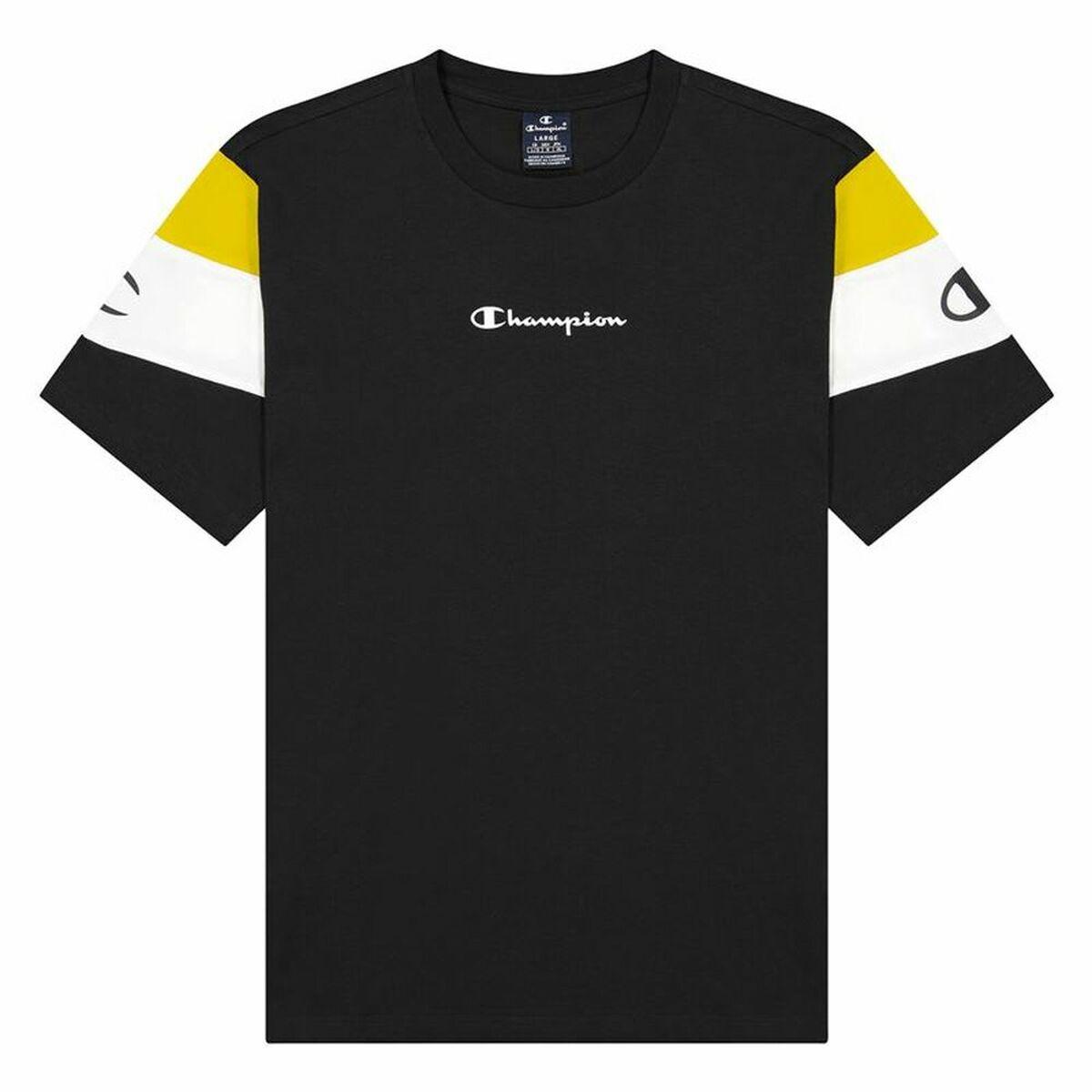 Kortærmet T-shirt Champion Crewneck Color Block M - M