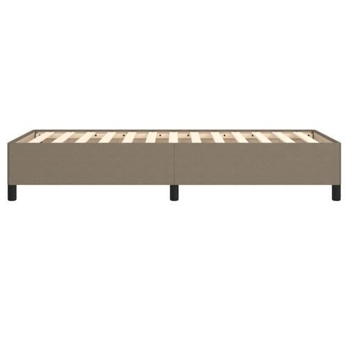 Sengeramme uden madras 80x200 cm stof gråbrun