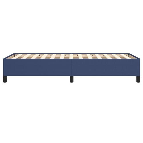 Sengeramme uden madras 80x200 cm stof blå
