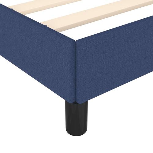 Sengeramme uden madras 80x200 cm stof blå