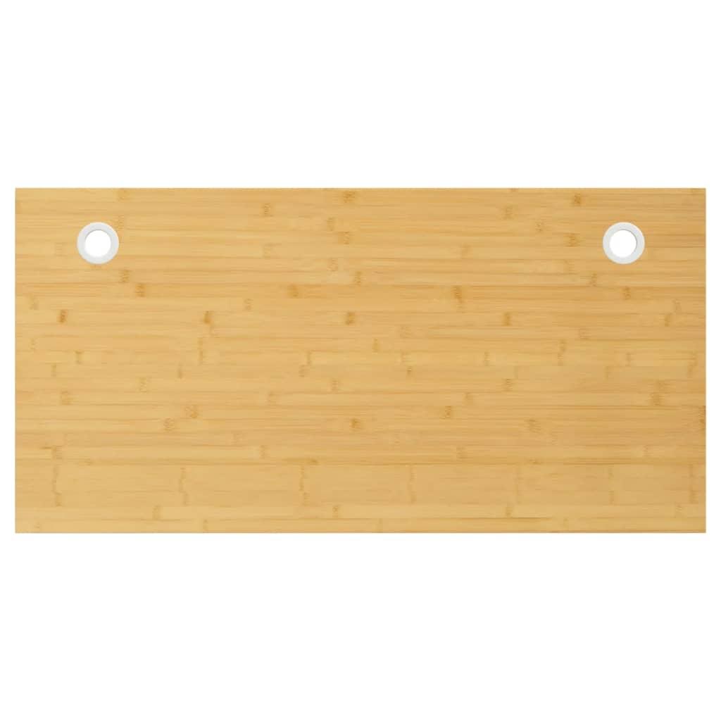 Bordplade til skrivebord 80x40x4 cm bambus