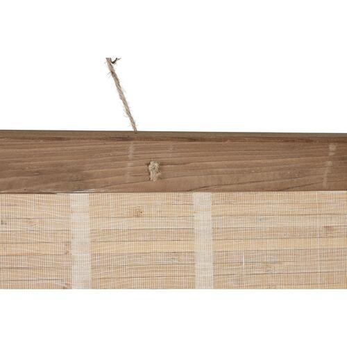 Vægdekoration Home ESPRIT Sort Natur Verdenskort 149 x 2 x 105 cm