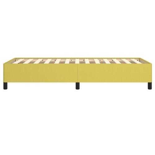 Sengeramme 80x200 cm stof grøn