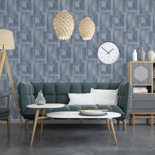 DUTCH WALLCOVERINGS tapet Wood grå