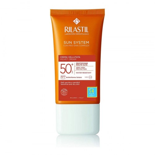 Solcreme SPF 50+ med farve - Rilastil Sun System 50 ml