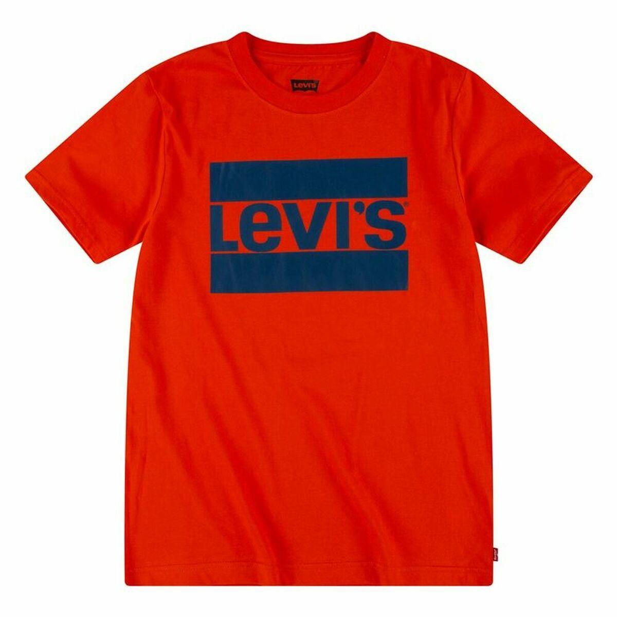 Kortærmet T-shirt Levi's Sportswear Logo B Rød 6 år