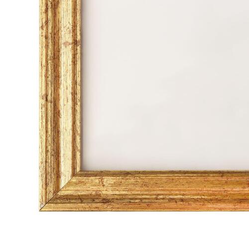 Billedrammer 10 stk. til bord 10x15 cm MDF guldfarvet