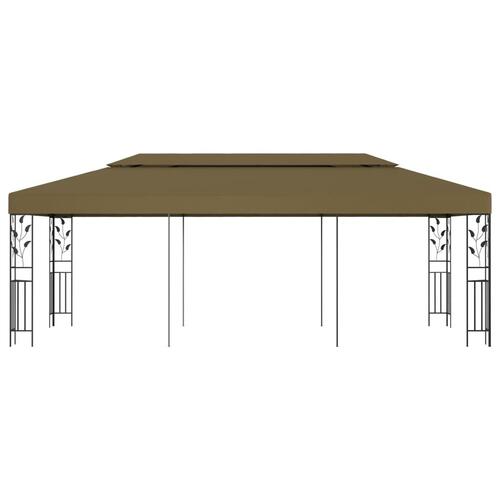 Pavillon 6x3 m 180 g/m² gråbrun